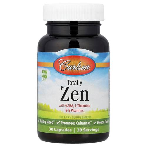 Carlson,Totally Zen with GABA，L-茶氨酸和 B 族维生素