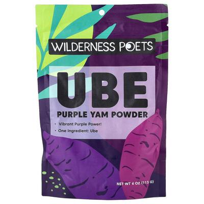 Wilderness Poets LLC,Ube Purple Yam Powder, 4 oz (113 g)