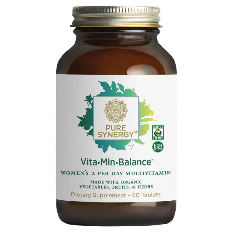 Pure Synergy Vita-Min-Balance女性每日2次多维生素