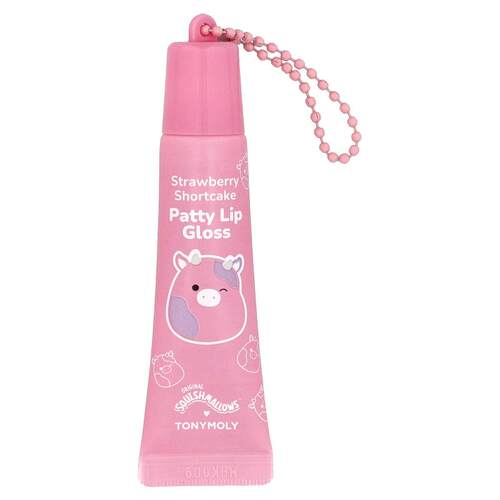 TonyMoly,Original Squishmallows™, Patty Key Chain Lip Gloss,