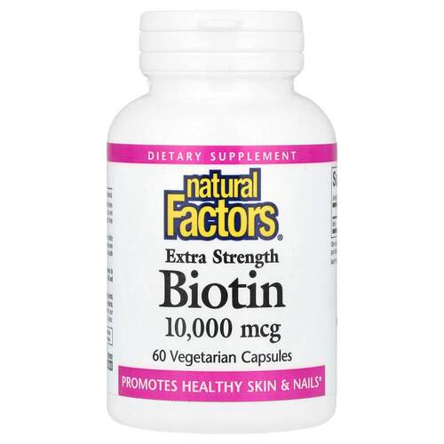Natural Factors,生物维生素，10000 微克，60 粒素食胶囊