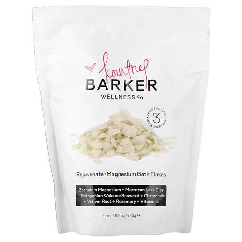 Barker Wellness Co,Rejuvenate, Magnesium Bath Flakes, 26.5 o