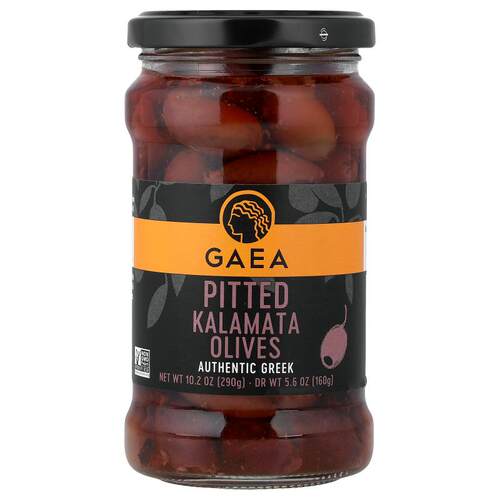 Gaea,Pitted Kalamata橄榄，10.2盎司（290克）