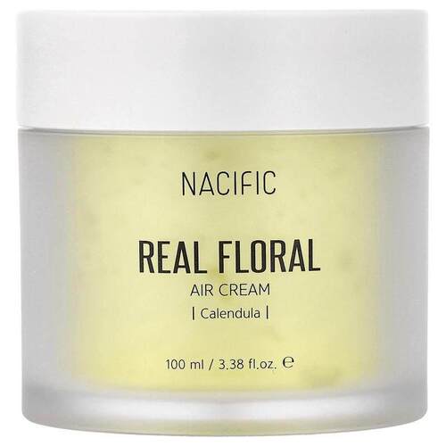 Nacific,Real Floral，轻盈面霜，金盏花，3.38 液量盎司（100 毫