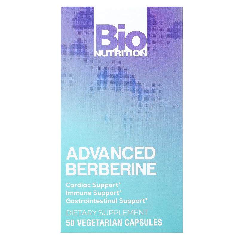 Bio Nutrition,高级小檗碱，1200 毫克，50 粒素食胶囊（每粒胶囊
