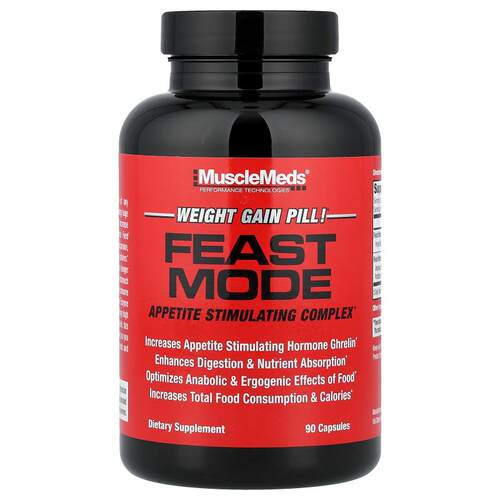 MuscleMeds,Feast Mode，刺激食欲复合物，90 粒胶囊