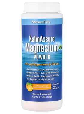 NaturesPlus,KalmAssure镁粉清爽橙味
