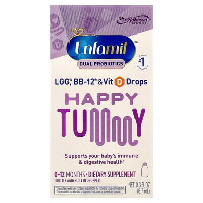 Enfamil,Happy Tummy，0-12 个月