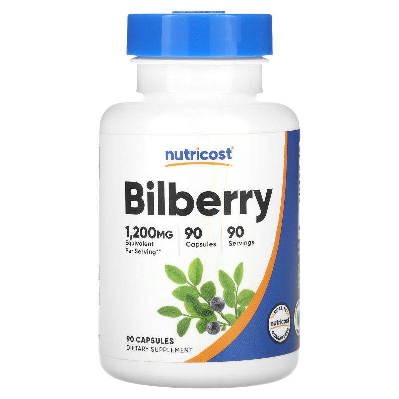 Nutricost,欧洲越橘,1,200 毫克,90 粒胶囊