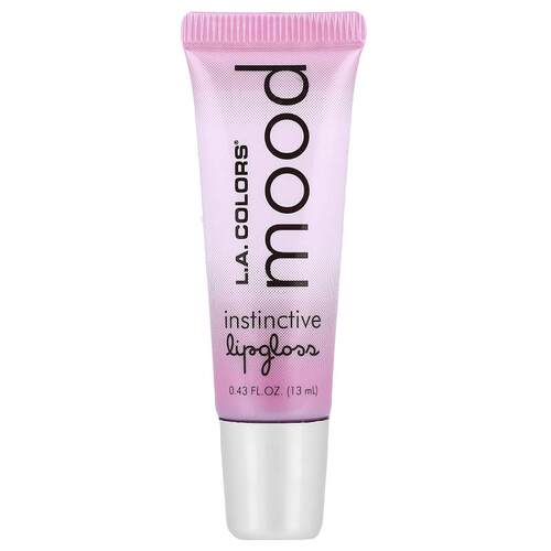 L.A. Colors,Mood Lipgloss，CBLG340 In The Mood，0.43 液量盎1