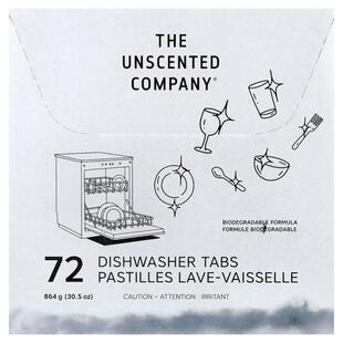 The Unscented Company,洗碗片，72 片，30.5 盎司（864 克）