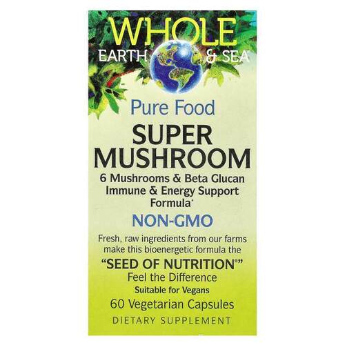 Natural Factors,Whole Earth &amp;amp; Sea，蘑菇