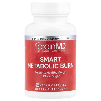 BrainMD,Smart Metabolic Burn，60 粒全素胶囊