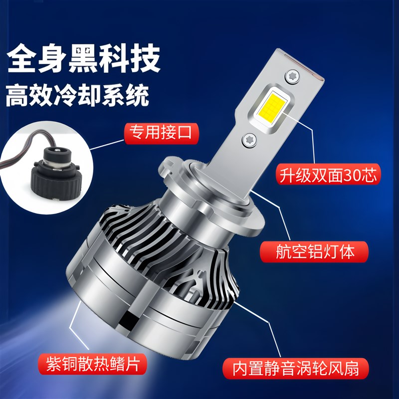 适用雷克萨斯ES240 ES300H RX270 IS250GS300大灯灯泡改装LED大灯