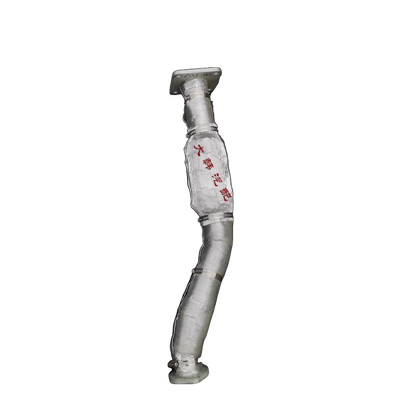 五征轻卡 原厂配件 新款奥驰X2X3带隔热棉 软连接 排气管 连接管
