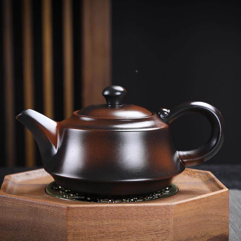 原茶壶建水紫茶陶茶壶矿茶具大1332容量泡茶壶家紫砂壶泡茶专用用