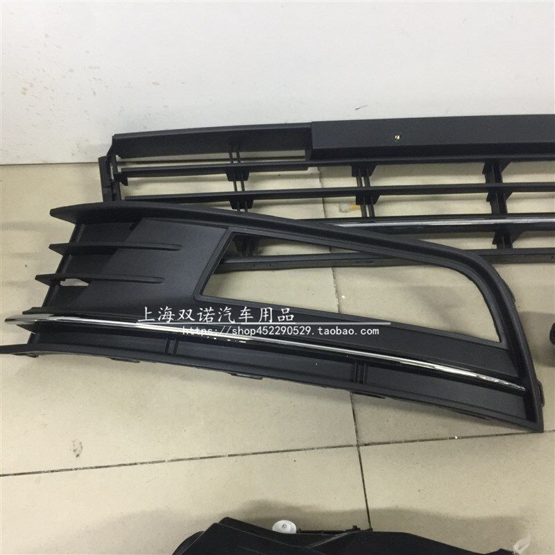 适用福斯15-17款新朗逸朗行车型 风尚版加装前雾灯改装高配雾灯框