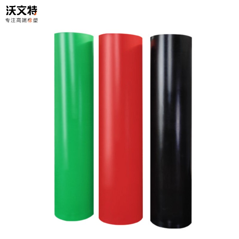 白红绿色工业橡胶板耐油平面耐磨软胶垫加厚减震胶垫高压绝缘垫板