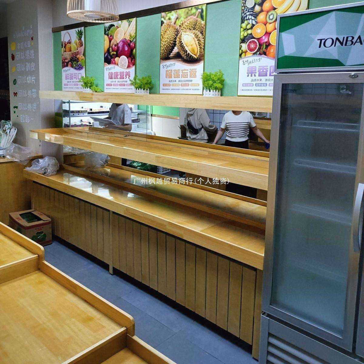 水果货架木水果架水果店货架果蔬展架中岛柜吧台超市水果货架其他