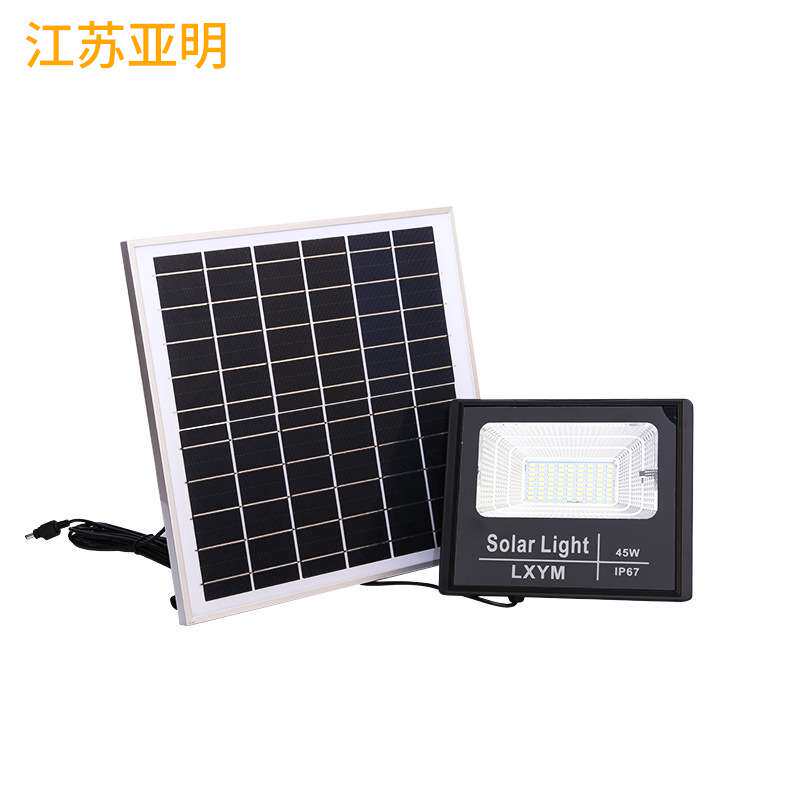 太阳能投光灯 LED太阳能射灯50W防水户外灯广告灯投射灯