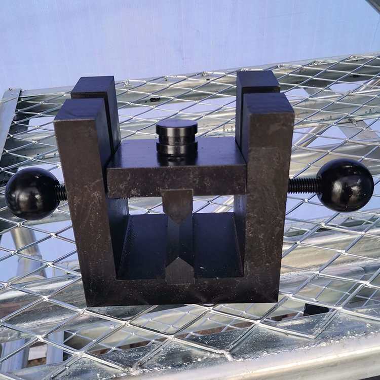 巴西法岩石抗劈裂夹具岩石抗劈裂夹具抗拉夹具岩石劈裂法抗拉夹具