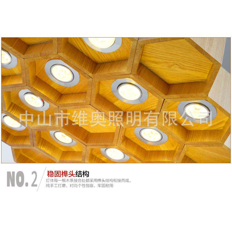 北欧风格外贸灯饰原单出口欧洲手工木艺吊灯台灯落地灯壁灯