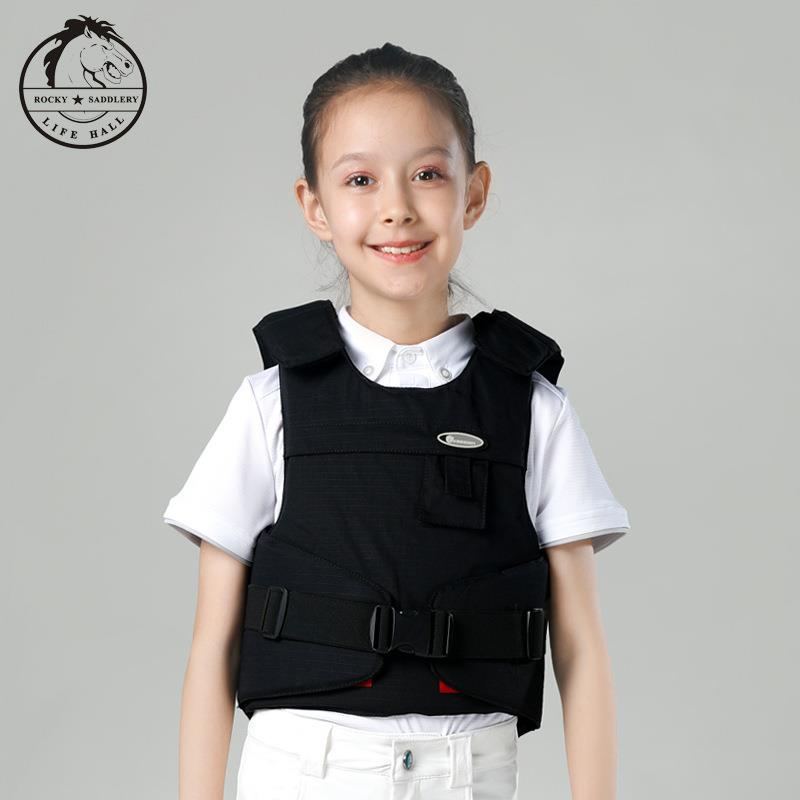 儿童马术护甲护具骑马背心马甲安全防护马具马术用品工厂8108004