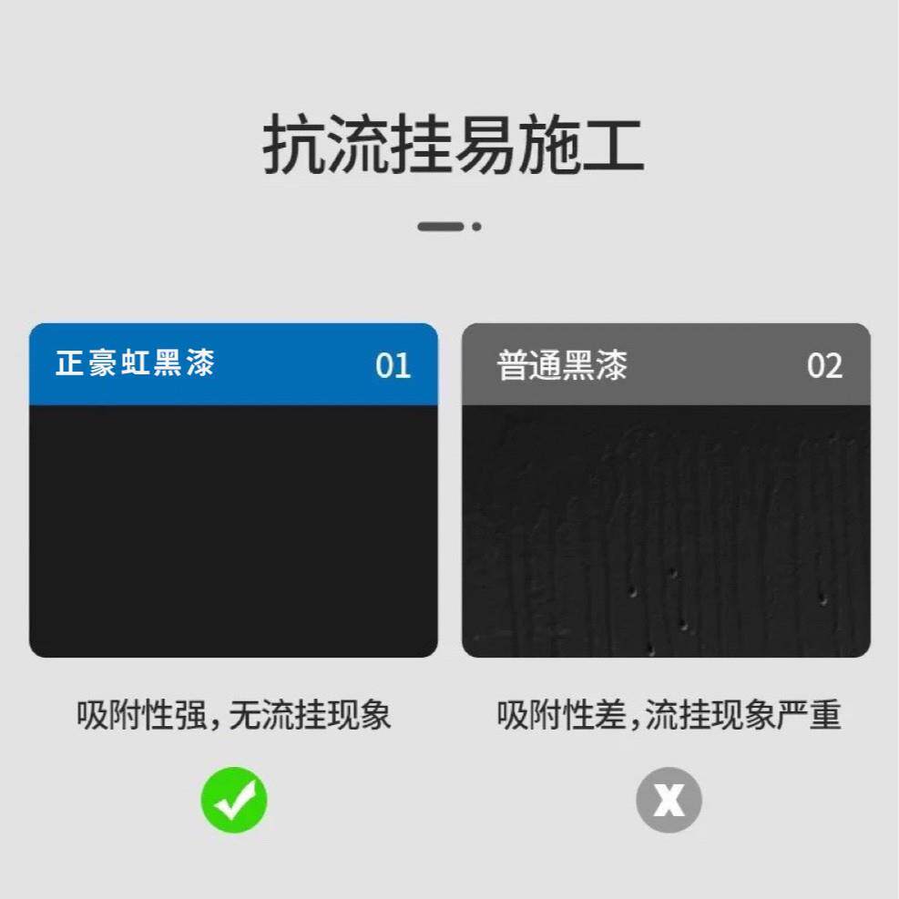 黑色乳胶漆内墙油漆涂料室内家用防霉防潮水性环保纯深灰色墙面漆