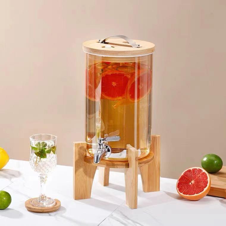 厂家泡酒瓶饮料果汁桶带龙头可乐啤酒桶柠檬水葡萄酿酒罐容器
