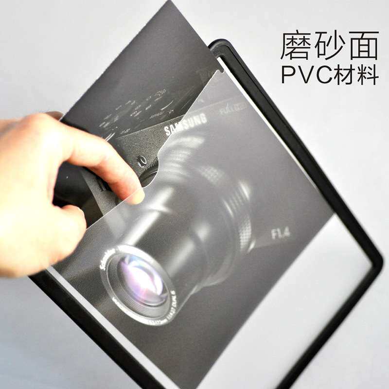 装得快A4旋转翻页文件架 20张透明活页资料架 台式壁挂展示架