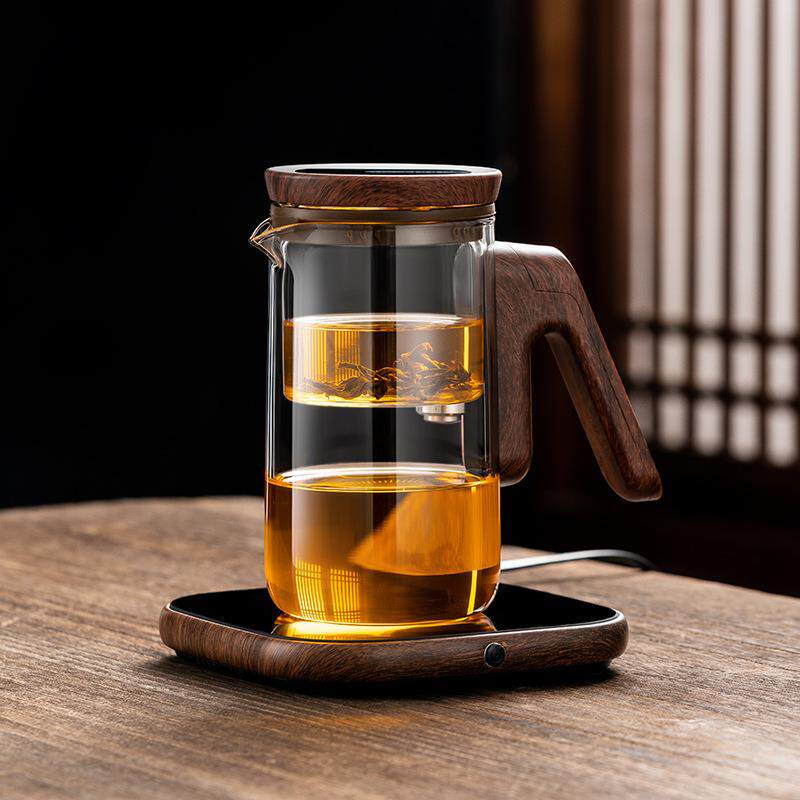 顶壶茶水分离智能泡茶壶玻璃耐高温飘逸杯自动泡茶神器小青柑专用