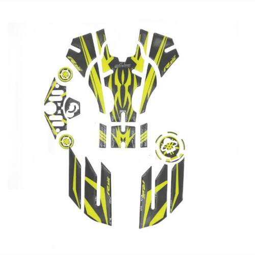 适用YAMAHA油箱贴油箱盖贴套装YZF-R15 V3碳纤上联板贴防滑侧贴