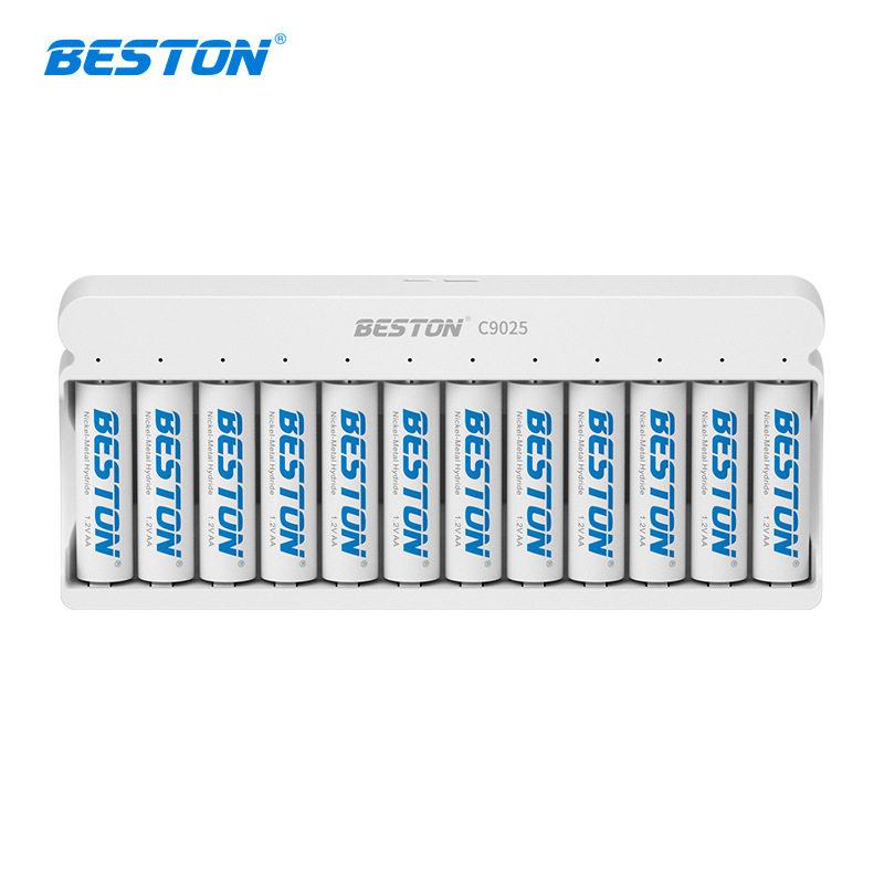 beston佰仕通 12槽1.2V镍氢大容量电池款 C9025智能快充充电器