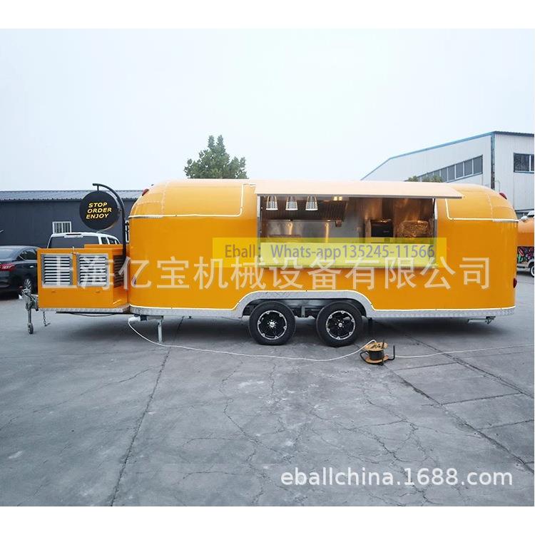 上海厂家商场美食车移动房车旅居车早餐车餐饮车景点观光车