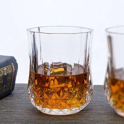 威士忌冰酒石天然石头冰块冰石whisky stones家用304冰粒木盒套装