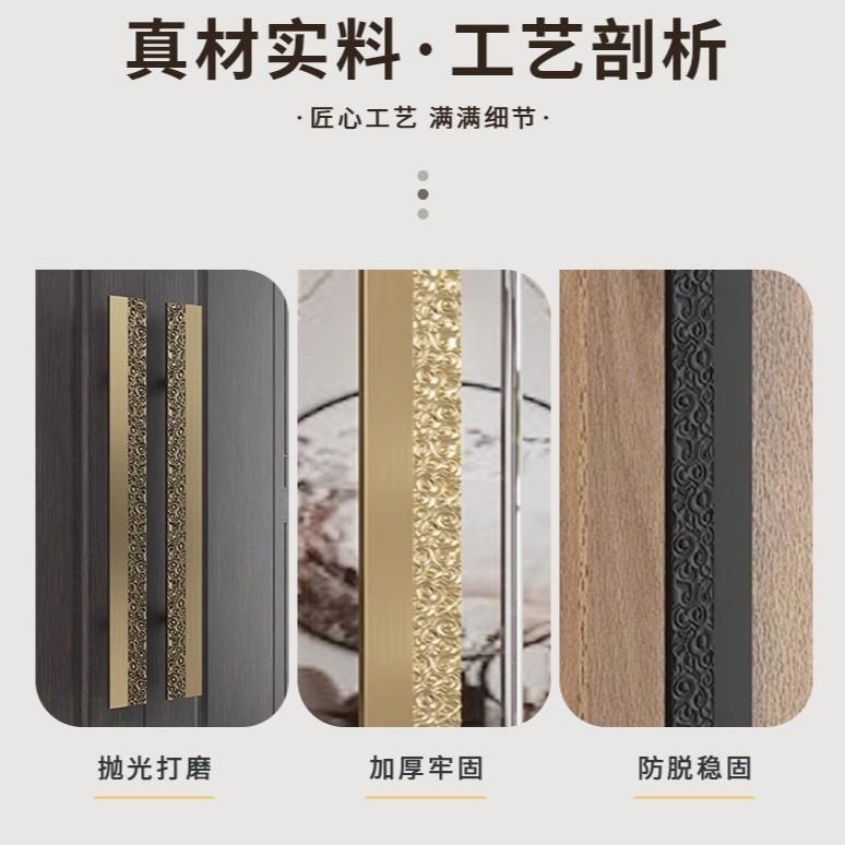 厂家直销工程加厚中式仿古铜拉手木门把手玻璃门拉手厂家