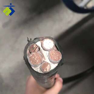 YJV3*50+2*25铜电力电缆硬线50平方3+2铜芯三相五线铠装ZC阻燃