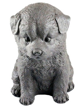 慈缘正堂 创意陶瓷狗摆件工艺品客厅家居桌面 茶宠紫砂田园犬生肖