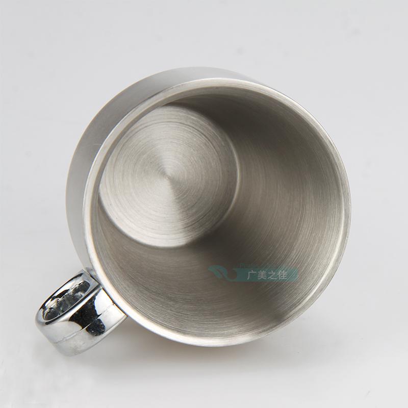 双层不锈钢咖啡杯套装防烫隔热水杯组合啤酒奶茶水杯简约创意