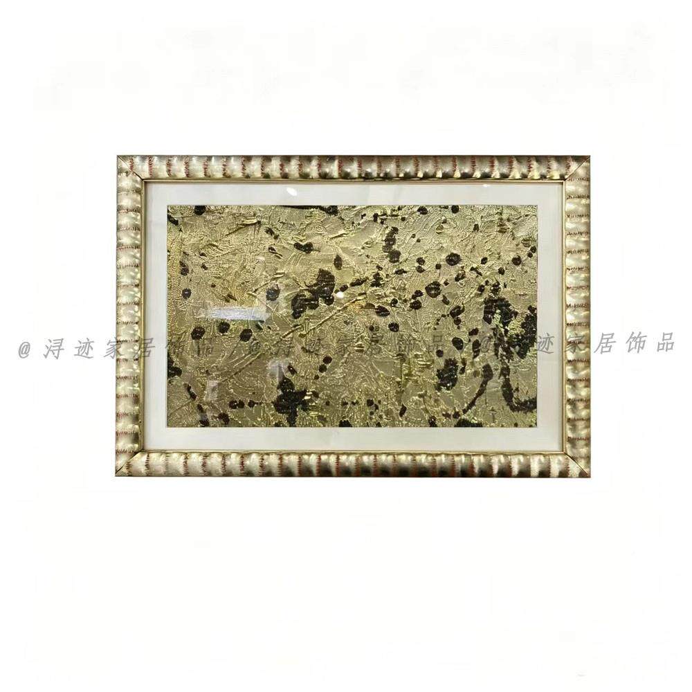 现GVW画代肌理饰家居客厅卧室样玄关高装级感挂画板间书房装饰摆