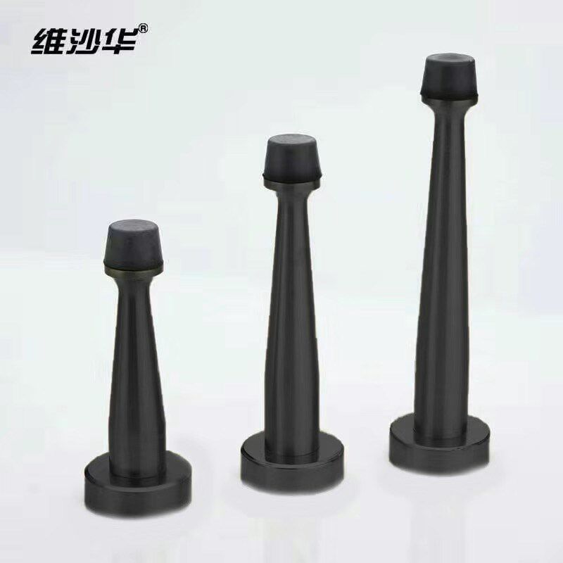维沙华纯铜门顶免打孔门档门碰防撞橡胶头黄铜门吸防盗门卫生间门图片