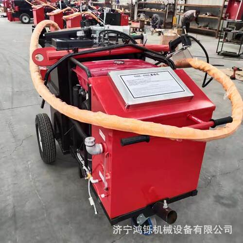 热卖款马路灌缝机 100L行走路面补缝机 耐用手推沥青灌缝机