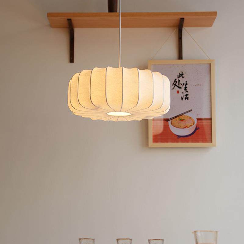 日式餐厅饭厅饭店服装店吧台前台工程休息区创意装饰客栈蚕丝吊灯