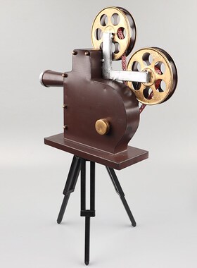 复古80年代老式支架放映机模型摄影视拍照创意道具怀旧装饰品摆件