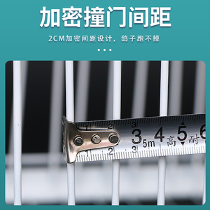 天落笼鸽子笼只进不出回收笼户外神器防晒防锈加厚材质鸡鸭鹅回收