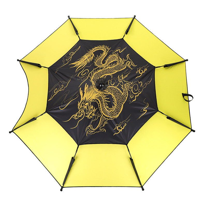 钓鱼伞户外2.4米2.2米万向黑胶防雨晒折叠垂钓伞台钓伞
