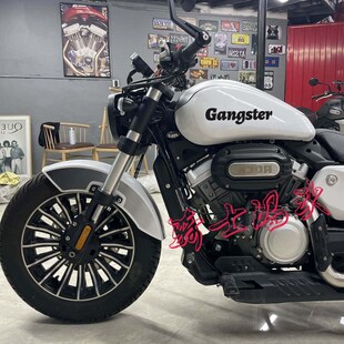 适用奔达灰石300油箱贴纸个性装饰车身贴花创意文字拉花防水贴画