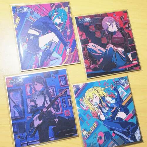 日谷pjsk世界计划乃星一歌镜音铃色vol.57A色纸周边谷子