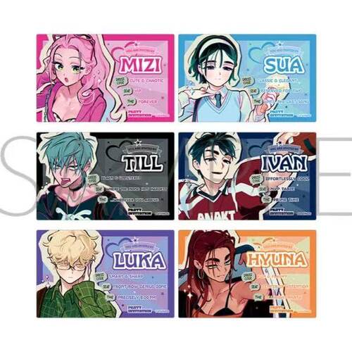 日谷异形舞台ALIEN STAGE mizi sua till ivan luka ID小卡周边