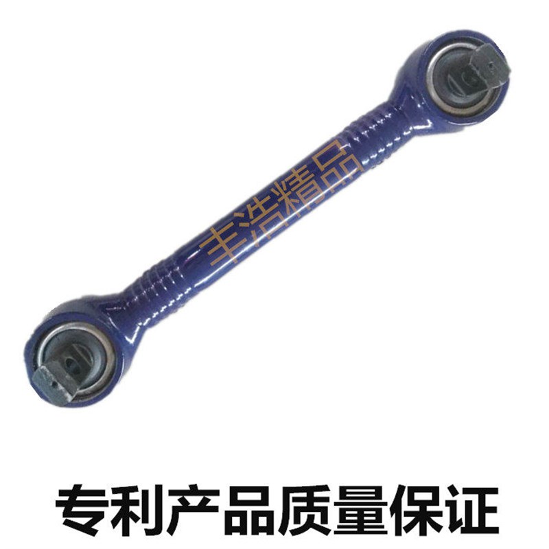 一汽解放JH6J6J5拉力杆拉力胶拉臂杆扭力胶芯胶套下推力杆总成